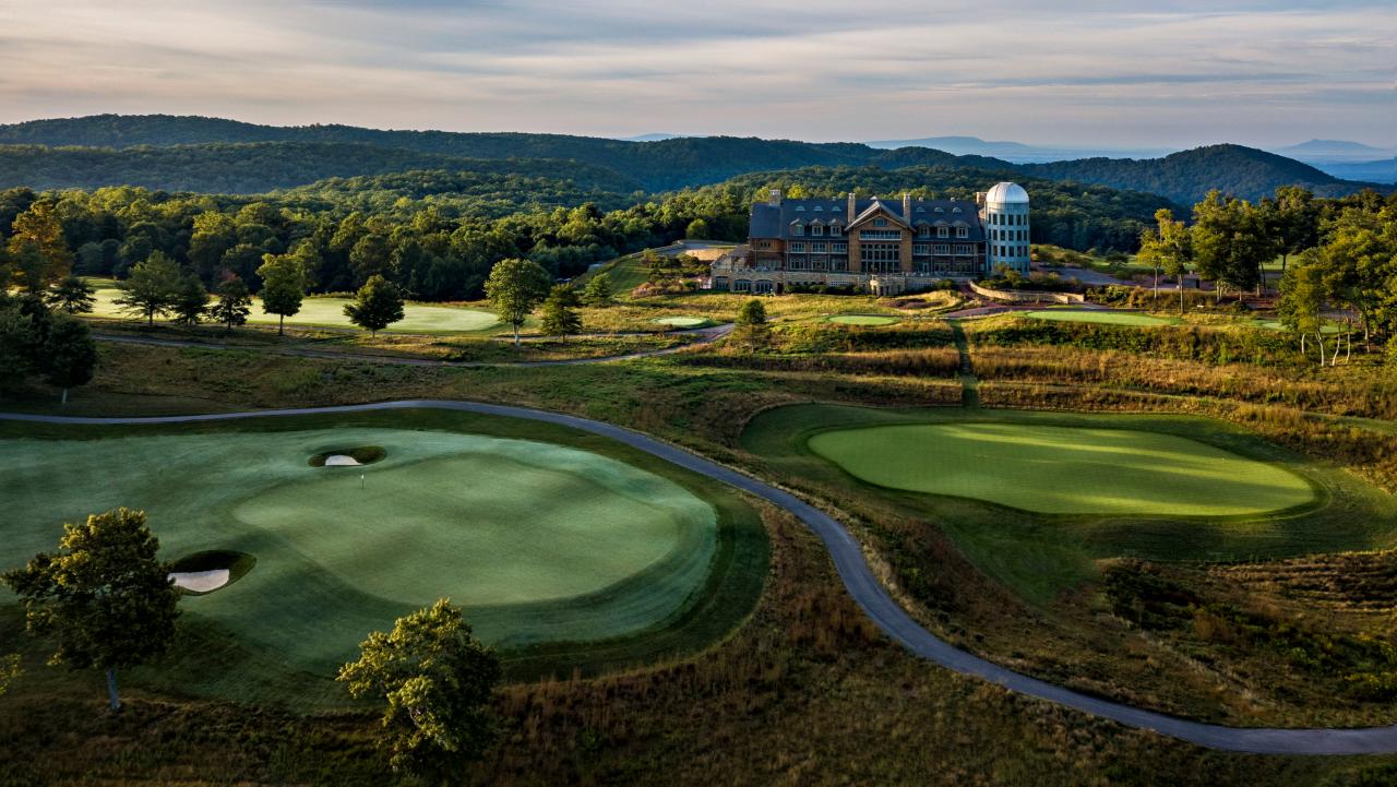 The Highland Course at Primland Courses Golf Digest